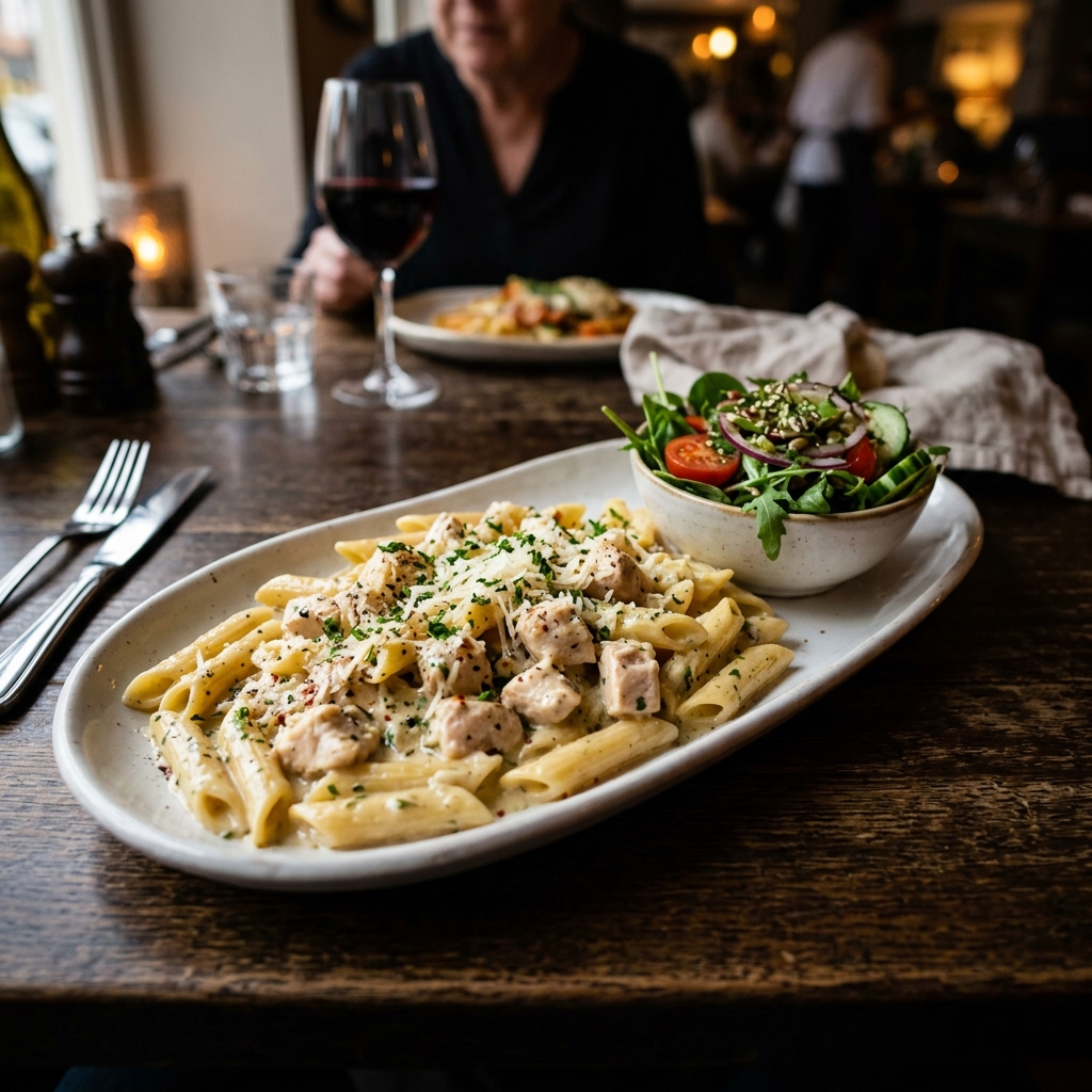 Pâtes Panées Poulet